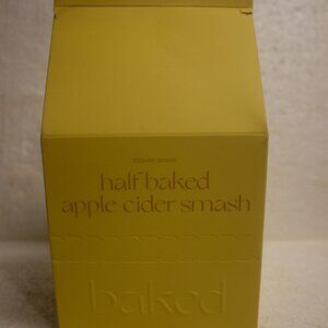 Snif Half Baked Harvest Apple Cider Smash Scented 8.5 Ounce Candle Never Used